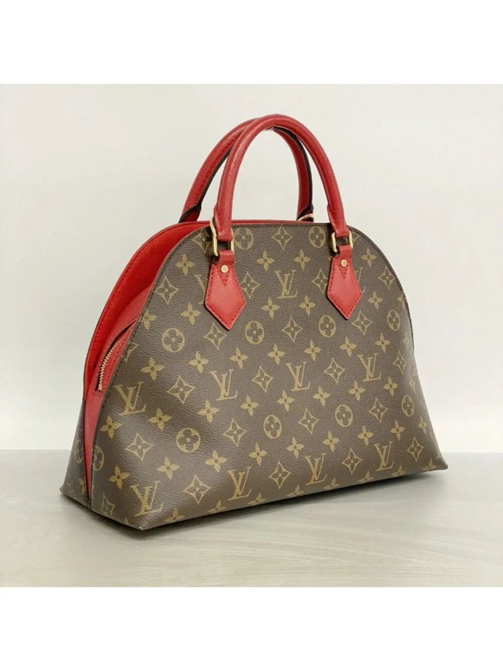 Louis Vuitton Handbag Monogram Alma Bag Intu Bag Rouge